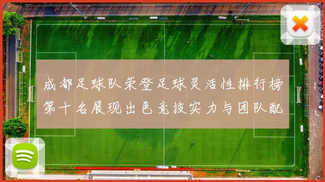成都足球队荣登足球灵活性排行榜第十名展现出色竞技实力与团队配合