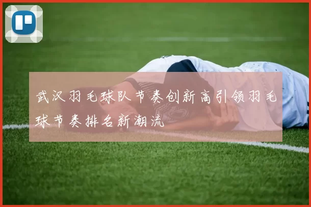 武汉羽毛球队节奏创新高引领羽毛球节奏排名新潮流