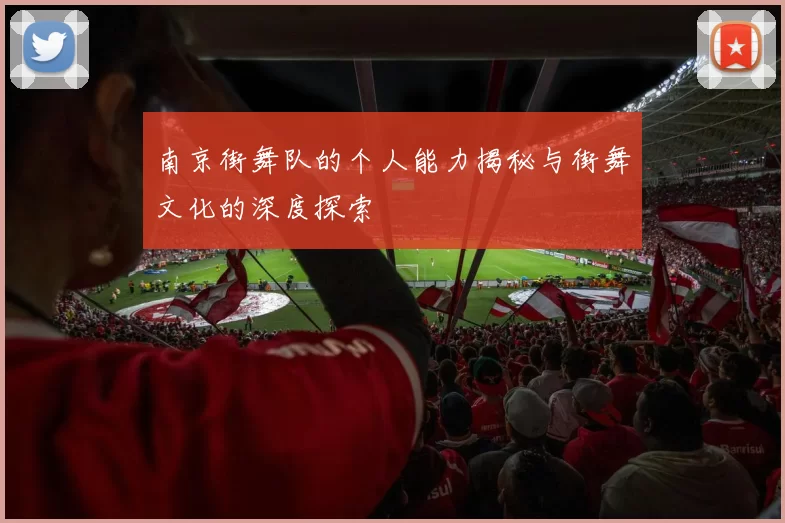 南京街舞队的个人能力揭秘与街舞文化的深度探索