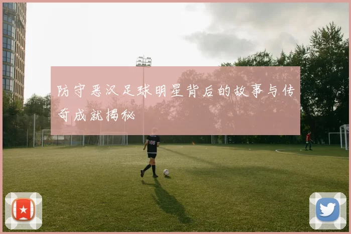 防守恶汉足球明星背后的故事与传奇成就揭秘